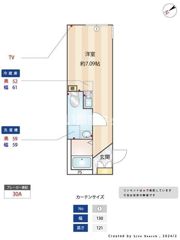オークレジデンス川崎の間取り画像