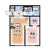 Komorebi Garden中田本町Bの間取り画像