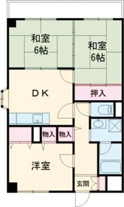 グリーン茨木の間取り画像