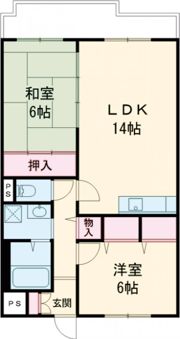 グリーン茨木の間取り画像