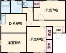 スウィートフラッグの間取り画像