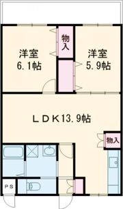 ファミール守山の間取り画像