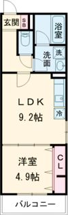 ツーブリッジの間取り画像