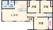Bird Garden 平屋 和合本町 Aの間取り画像