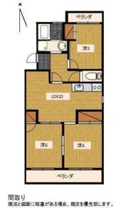 ユートピアの間取り画像