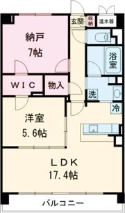 リバーフィールド茨木の間取り画像
