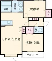 ノースフラットⅢの間取り画像