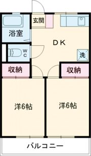 清和マンションの間取り画像