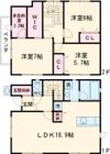 真砂3丁目貸家の間取り画像