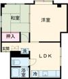 ヨシヌマハイツの間取り画像