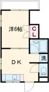 コーポ藤川の間取り画像