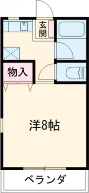 テリトワールの間取り画像