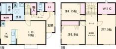 吉田貸家の間取り画像