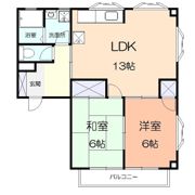 ハイツKAMの間取り画像