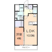 ペイサージュ成城の間取り画像