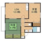ハイカムール瑞保の間取り画像