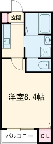ブラン荒井A棟の間取り画像