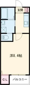 ブラン荒井A棟の間取り画像