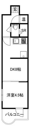 福室マンションの間取り画像