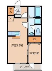 カサヴェルデ弐番館の間取り画像