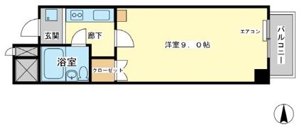 ラ・バレーヌ辻井の間取り画像