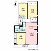 べレオフラワーの間取り画像