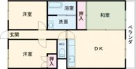 ルベーレ熊谷の間取り画像