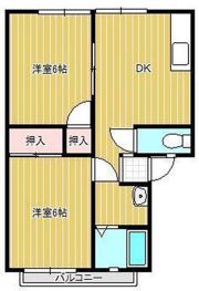 サンライフ久米の間取り画像