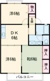 ボンシャンスCの間取り画像