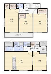 ロハスプライムB棟の間取り画像