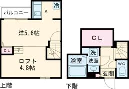 ADC鳥栖ウィールの間取り画像