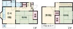 油平戸建の間取り画像