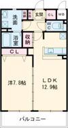 サンソレイユ新大宮の間取り画像