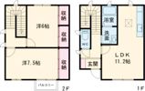 ブランエール Bの間取り画像