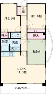 メゾンふだばの間取り画像
