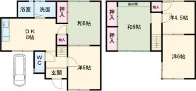 パークヴィラ奈良町の間取り画像
