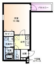 フジパレス堺鳳東Ⅵ番館の間取り画像
