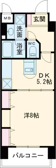 KAISEI神戸海岸通第Ⅱの間取り画像