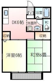 シューグランドール B棟の間取り画像