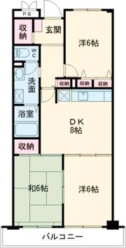 キョーワハウス秋川の間取り画像