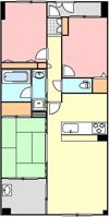 ダイアパレス屋島第五番館の間取り画像