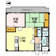 稲善マンション 住居の間取り画像