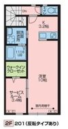 サンウエストの間取り画像