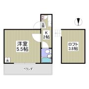 ミモザの間取り画像