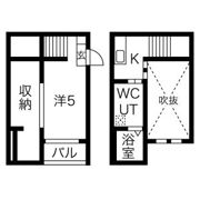 リデンテ辰巳の間取り画像