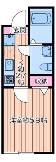 千住Grayishwoodの間取り画像