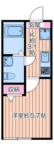 千住Grayishwoodの間取り画像