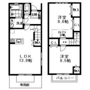 Grand Court壱番館の間取り画像