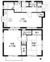 八王子市館町戸建の間取り画像