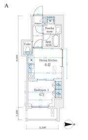 Cartoleriaの間取り画像